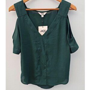 Jack by BB Dakota Cold Shoulder Blouse – XS